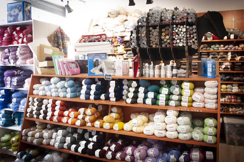 Boutique tricot TOUTE LA FRANCE